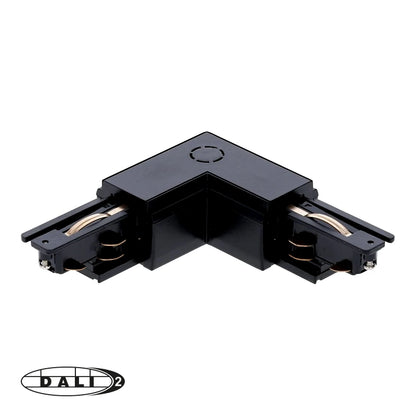 DALI 3-fase rail L-vorm connector inside zwart – afbeelding 5