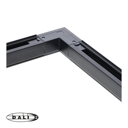 DALI 3-fase rail L-vorm connector inside zwart – afbeelding 7