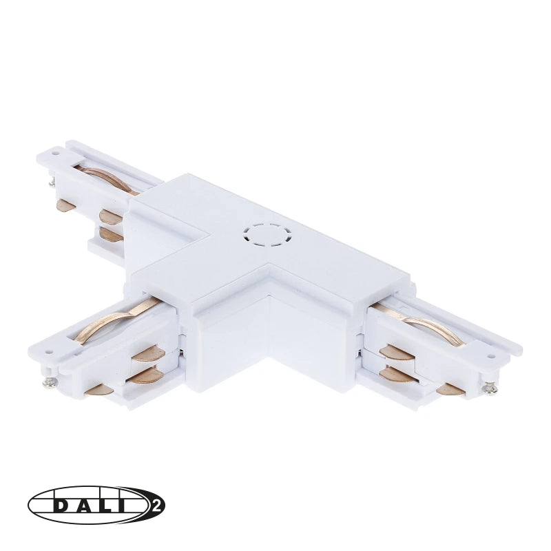 DALI 3-fase rail T-vorm connector left-1 wit – afbeelding 5