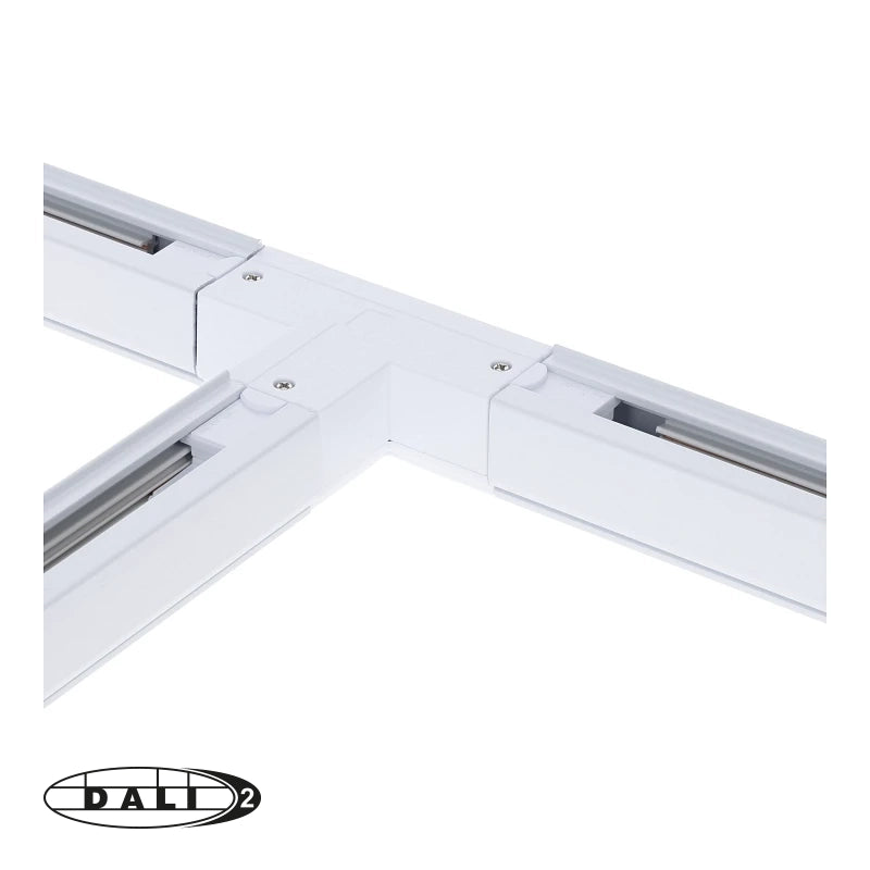 DALI 3-fase rail T-vorm connector left-1 wit – afbeelding 7