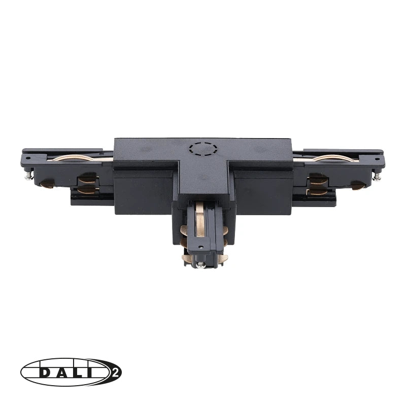 DALI 3-fase rail T-vorm connector left-1 zwart – afbeelding 4