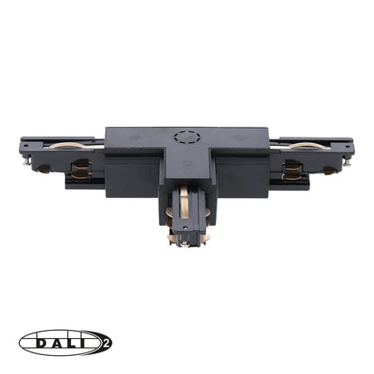 DALI 3-fase rail T-vorm connector left-1 zwart – afbeelding 4