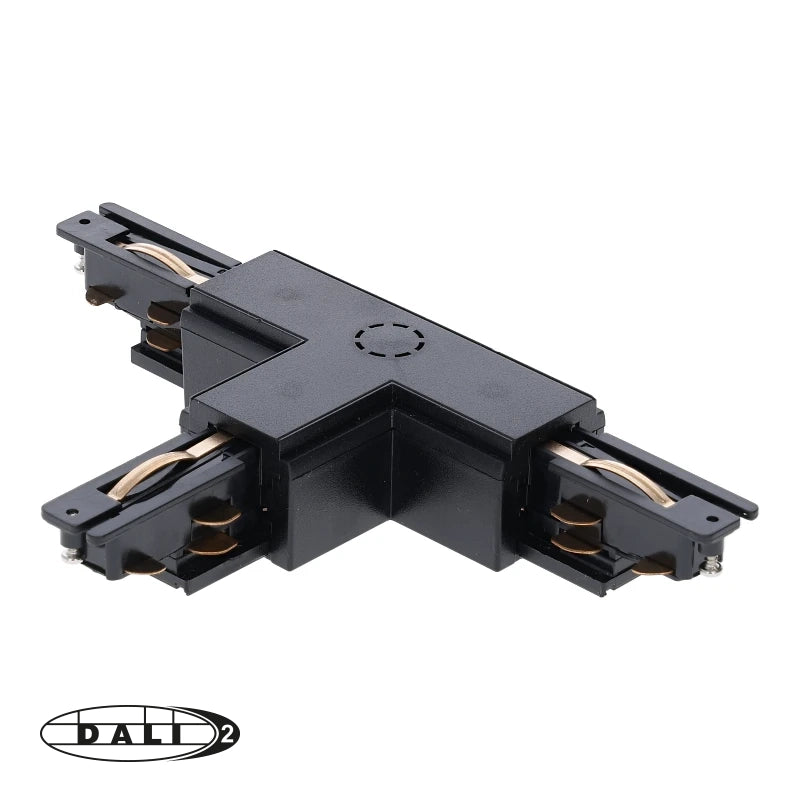 DALI 3-fase rail T-vorm connector left-1 zwart – afbeelding 5