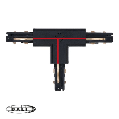 DALI 3-fase rail T-vorm connector left-1 zwart – afbeelding 6