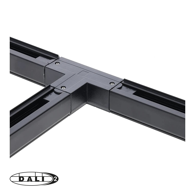 DALI 3-fase rail T-vorm connector left-1 zwart – afbeelding 7
