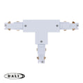 DALI 3-fase rail T-vorm connector left-2 wit – afbeelding 2