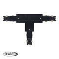 DALI 3-fase rail T-vorm connector left-2 zwart – afbeelding 2