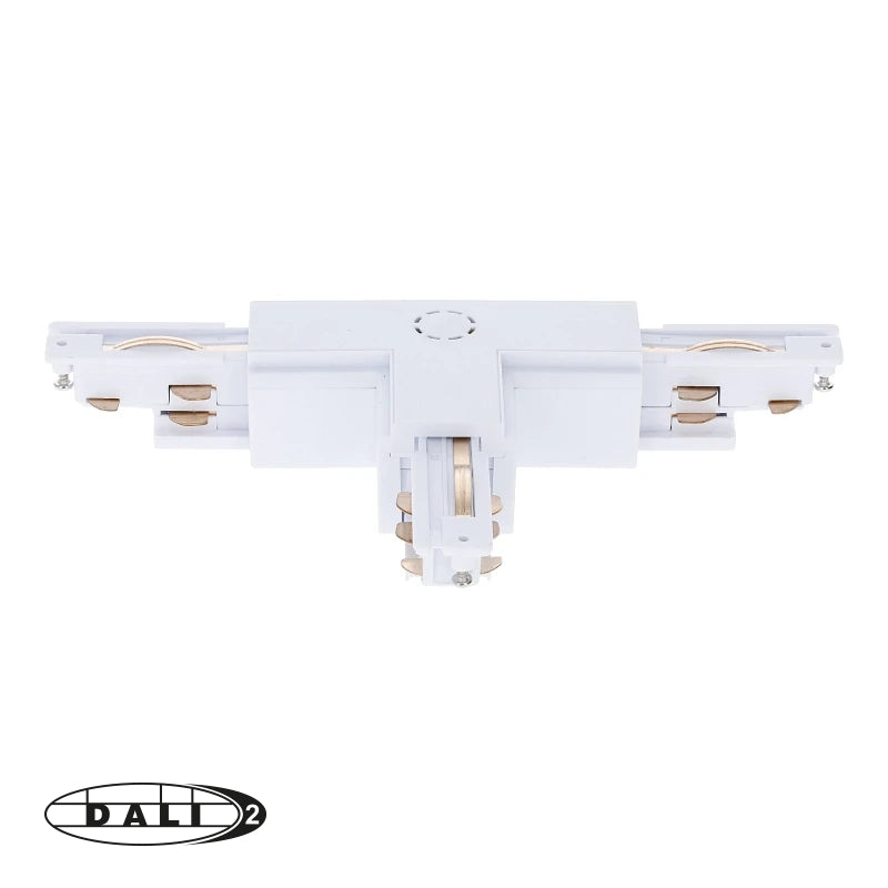 DALI 3-fase rail T-vorm connector right-1 wit – afbeelding 4