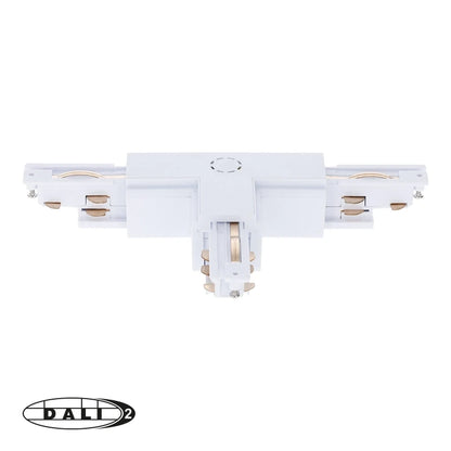 DALI 3-fase rail T-vorm connector right-1 wit – afbeelding 4