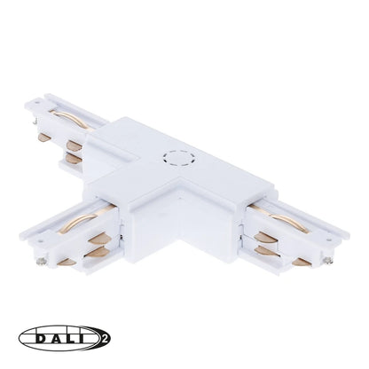 DALI 3-fase rail T-vorm connector right-1 wit – afbeelding 5
