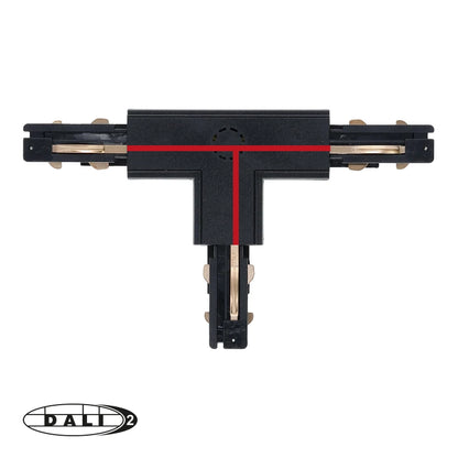 DALI 3-fase rail T-vorm connector right-1 zwart – afbeelding 6