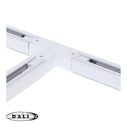 DALI 3-fase rail T-vorm connector right-2 wit – afbeelding 7