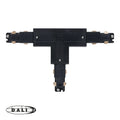 DALI 3-fase rail T-vorm connector right-2 zwart – afbeelding 2