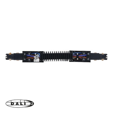 DALI 3-fase rail flexibele connector zwart