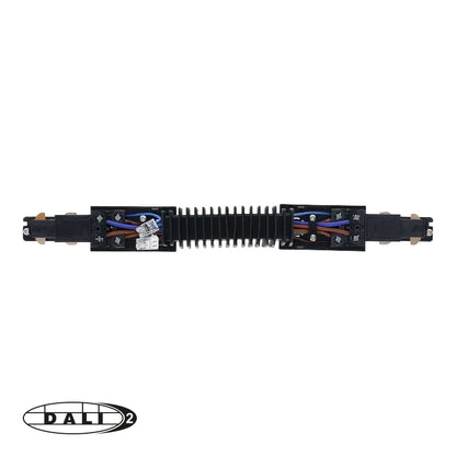 DALI 3-fase rail flexibele connector zwart