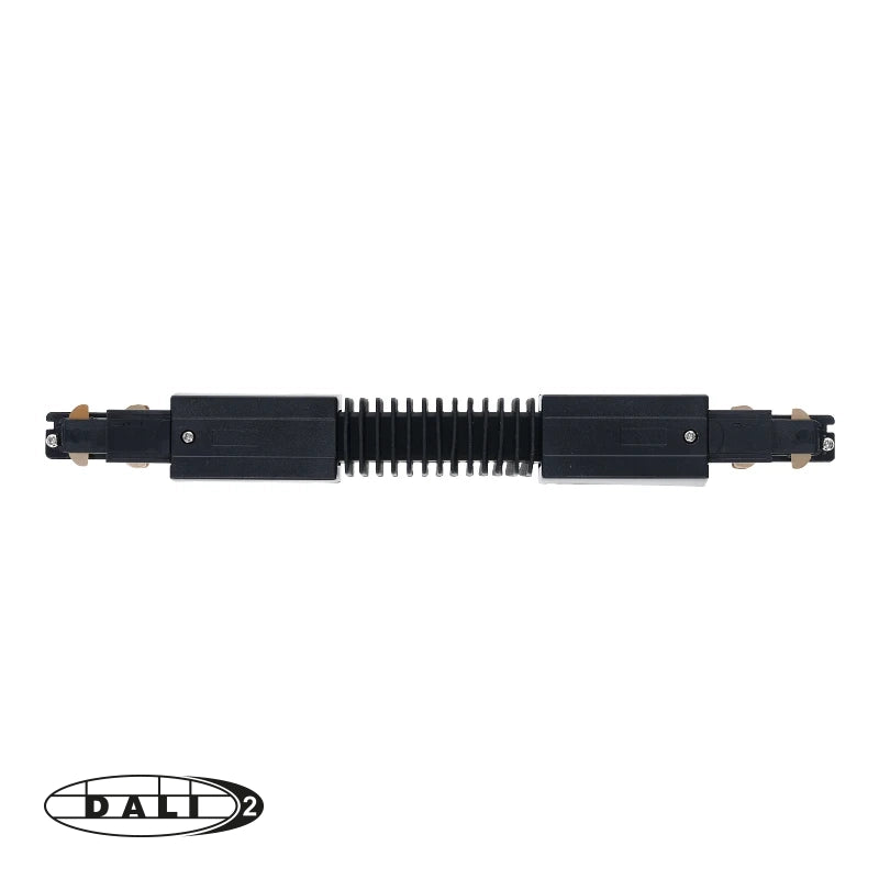 DALI 3-fase rail flexibele connector zwart – afbeelding 2