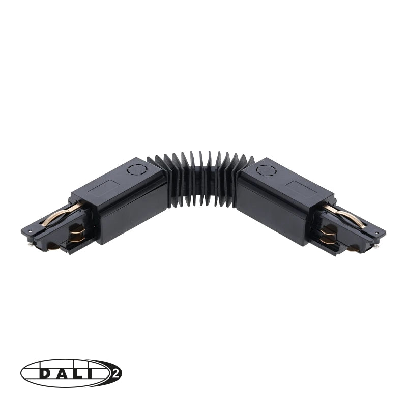 DALI 3-fase rail flexibele connector zwart – afbeelding 5