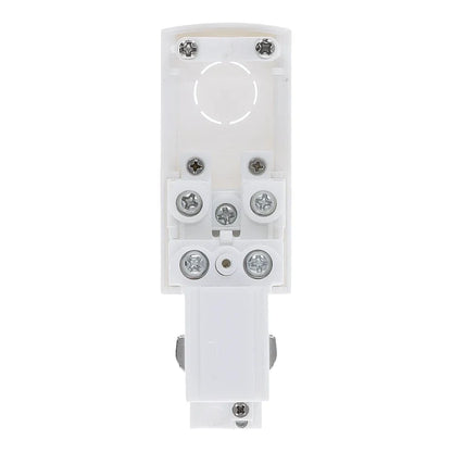 Inbouw 3-fase power connector links wit