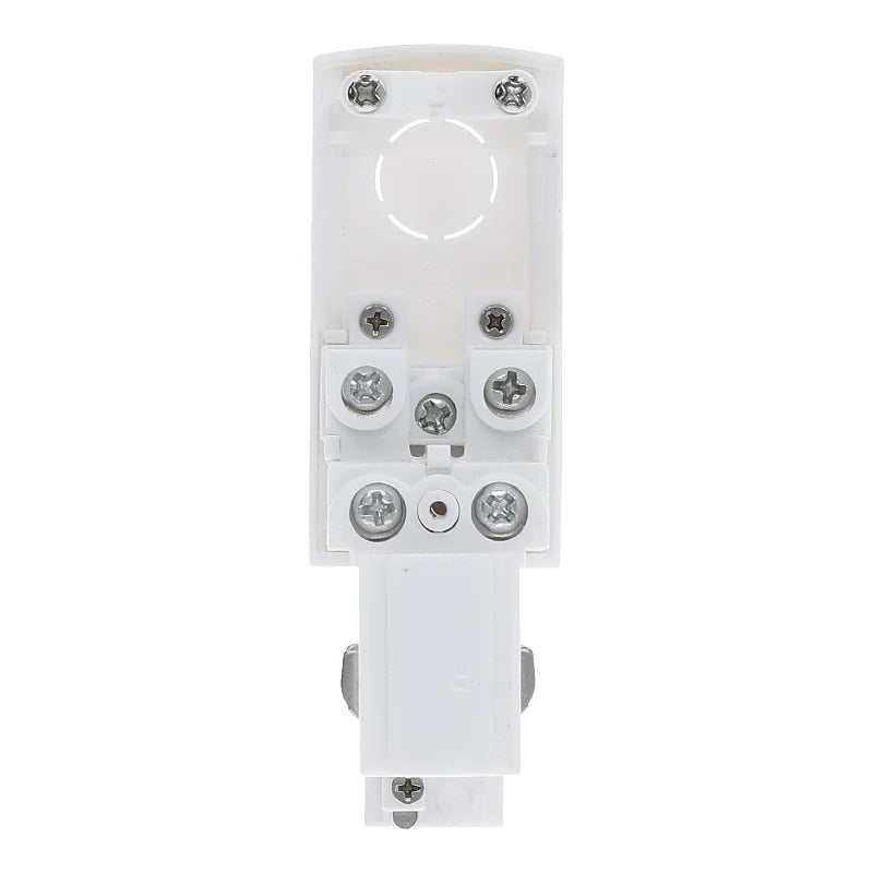Inbouw 3-fase power connector rechts wit