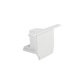 Inbouw 3-fase eindkap wit