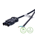 3-SWP aansluitsnoer male 1 meter met 3×1,5mm² aders