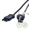 3-SWP netsnoer female 1,5 meter met 3×1,5mm² aders
