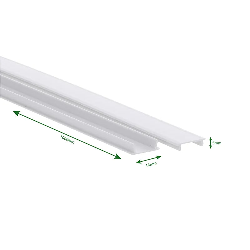 Blindplaat - 1-Fase Railverlichting - Wit - 1 meter - Outledtl.nl 