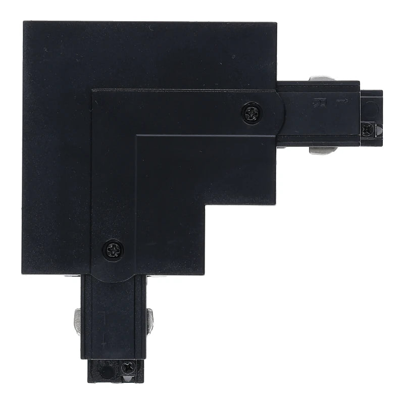 Inbouw 3-fase L-vorm connector inside zwart – afbeelding 2