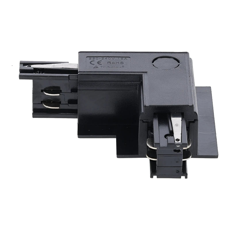 Inbouw 3-fase L-vorm connector outside zwart – afbeelding 4
