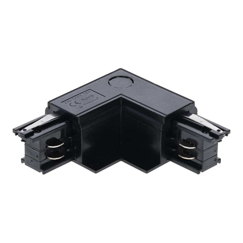 Inbouw 3-fase L-vorm connector outside zwart – afbeelding 5