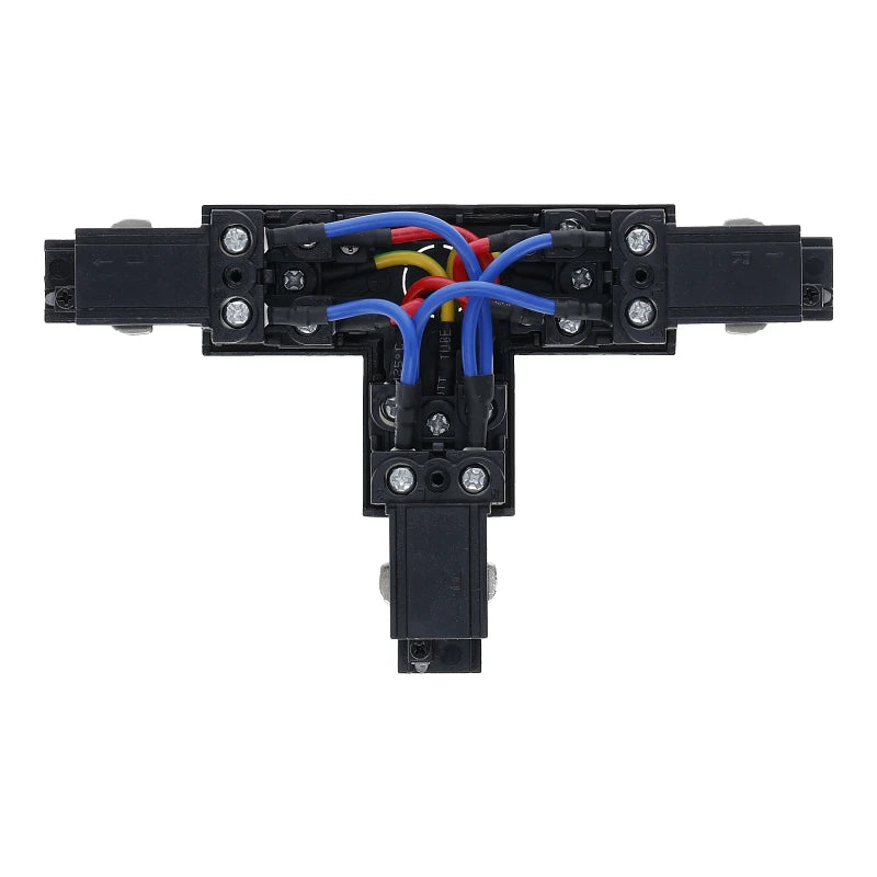 Inbouw 3-fase T-vorm connector right-2 zwart