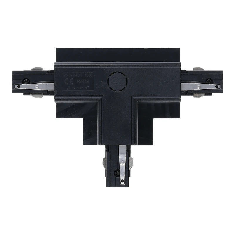 Inbouw 3-fase T-vorm connector right-2 zwart – afbeelding 3