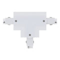 Inbouw 3-fase T-vorm connector right-2 wit – afbeelding 2