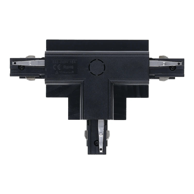 Inbouw 3-fase T-vorm connector right-1 zwart – afbeelding 3
