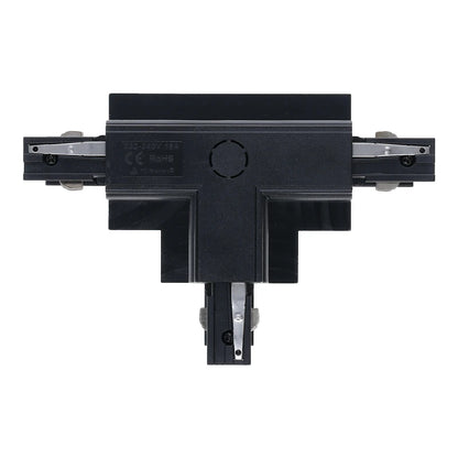 Inbouw 3-fase T-vorm connector right-1 zwart – afbeelding 3