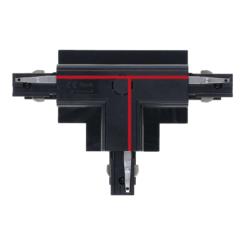 Inbouw 3-fase T-vorm connector right-1 zwart – afbeelding 6