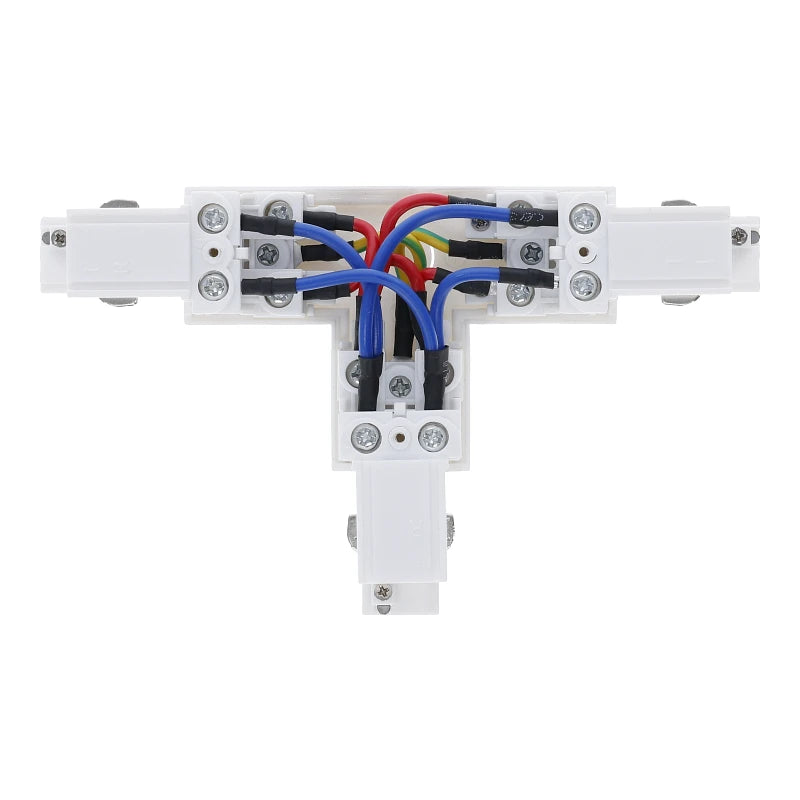 Inbouw 3-fase T-vorm connector right-1 wit