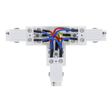 Inbouw 3-fase T-vorm connector right-1 wit