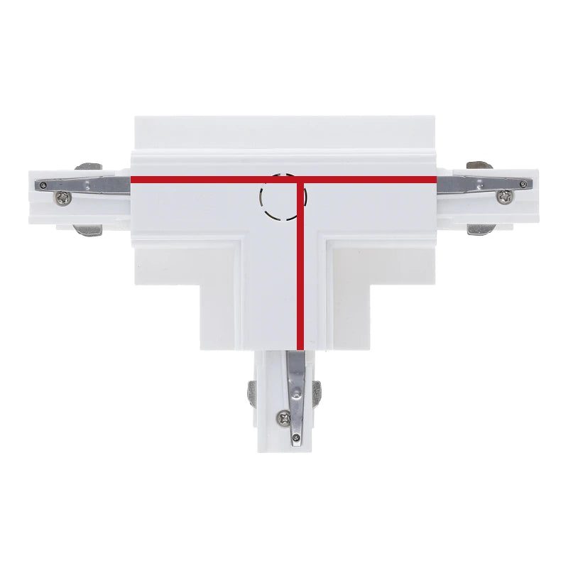Inbouw 3-fase T-vorm connector right-1 wit – afbeelding 6
