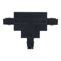 Inbouw 3-fase T-vorm connector left-2 zwart – afbeelding 2