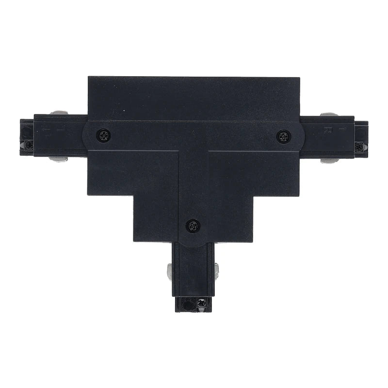 Inbouw 3-fase T-vorm connector left-2 zwart – afbeelding 2