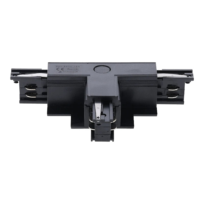 Inbouw 3-fase T-vorm connector left-2 zwart – afbeelding 4