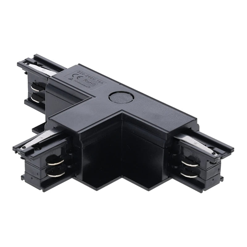 Inbouw 3-fase T-vorm connector left-2 zwart – afbeelding 5