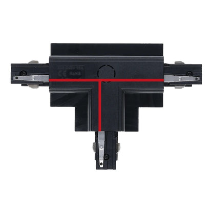 Inbouw 3-fase T-vorm connector left-2 zwart – afbeelding 6