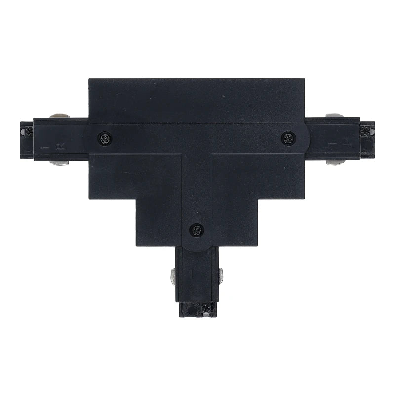 Inbouw 3-fase T-vorm connector left-1 zwart – afbeelding 2