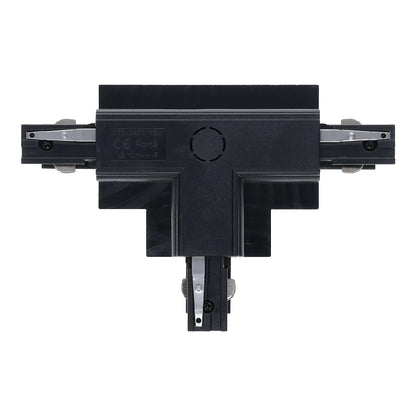Inbouw 3-fase T-vorm connector left-1 zwart – afbeelding 3