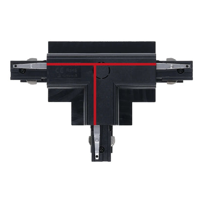 Inbouw 3-fase T-vorm connector left-1 zwart – afbeelding 6