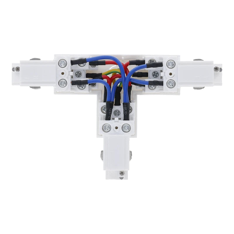 Inbouw 3-fase T-vorm connector left-1 wit