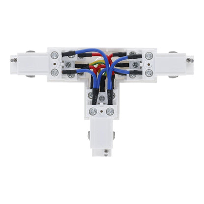 Inbouw 3-fase T-vorm connector left-1 wit