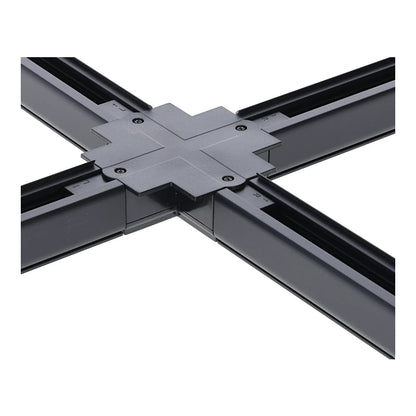 Inbouw 3-fase X-vorm connector zwart – afbeelding 7
